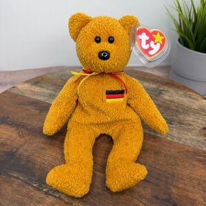 Ty Beanie Baby 1999 “Germania” Bear - NWT